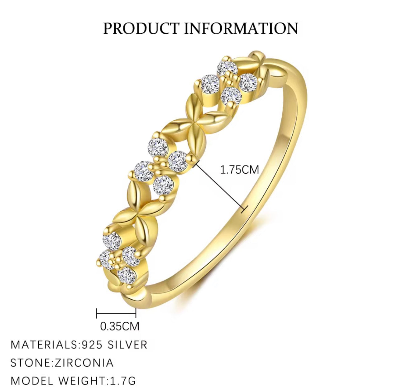 Gold “Braid” Ring