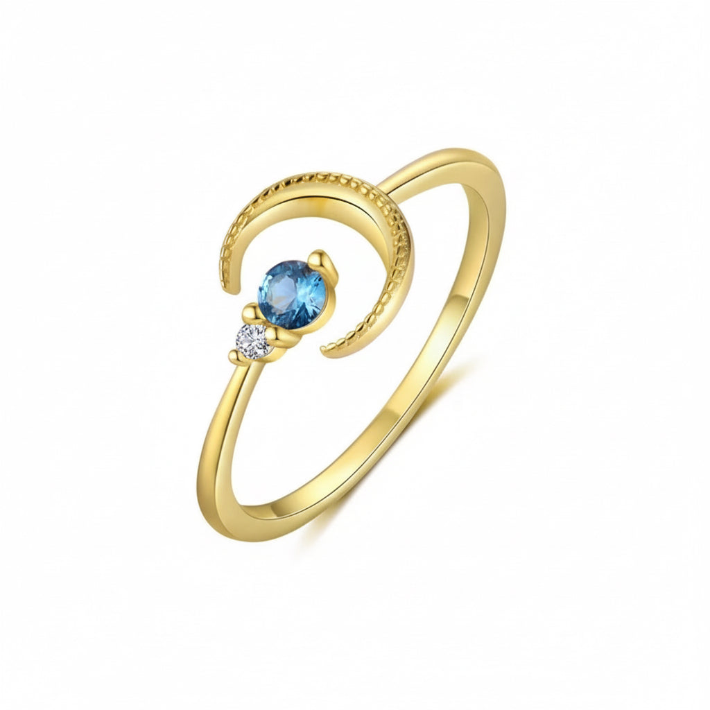 Gold “Moon” Ring