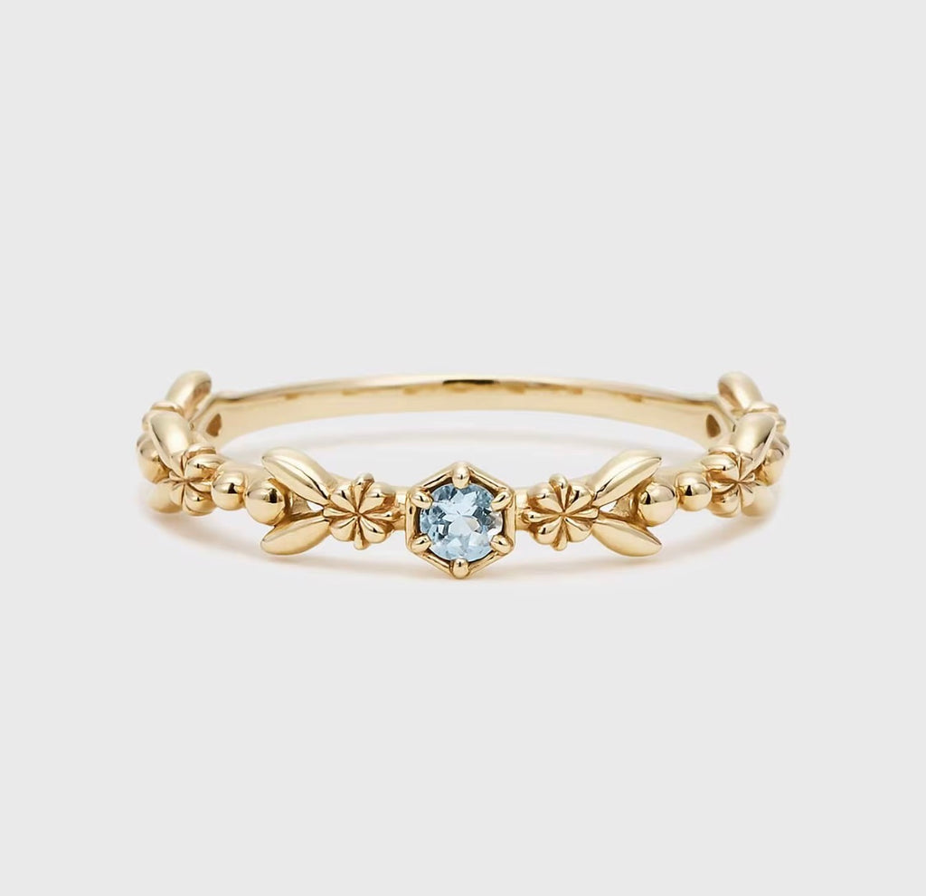 Flower Styled Diamond Ring