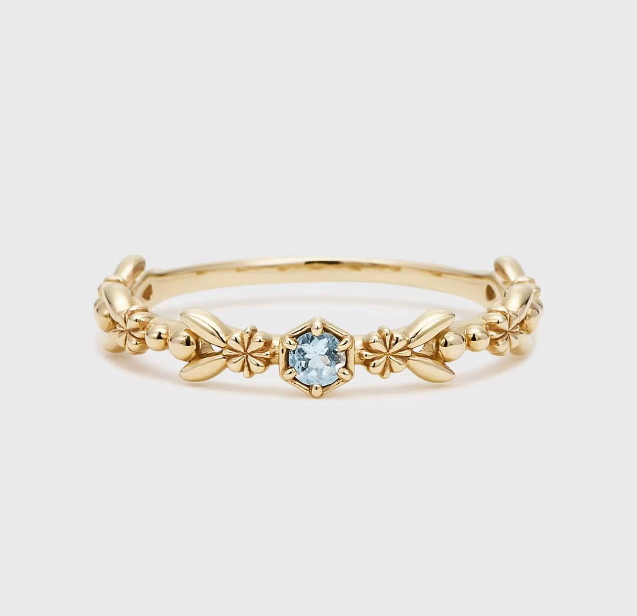 Flower Styled Diamond Ring