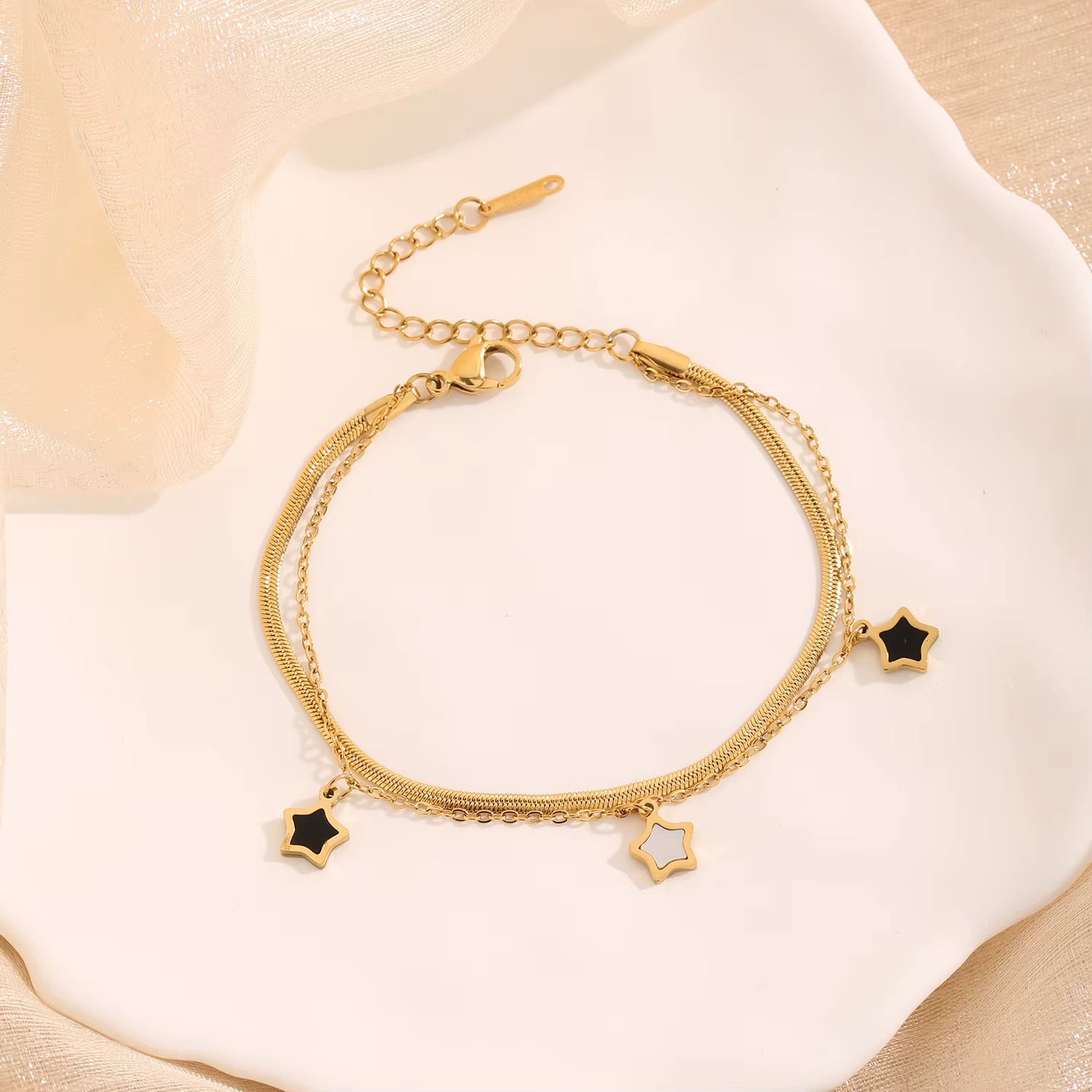 Gold Star Bracelet