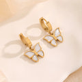Gold Butterfly Earrings V2
