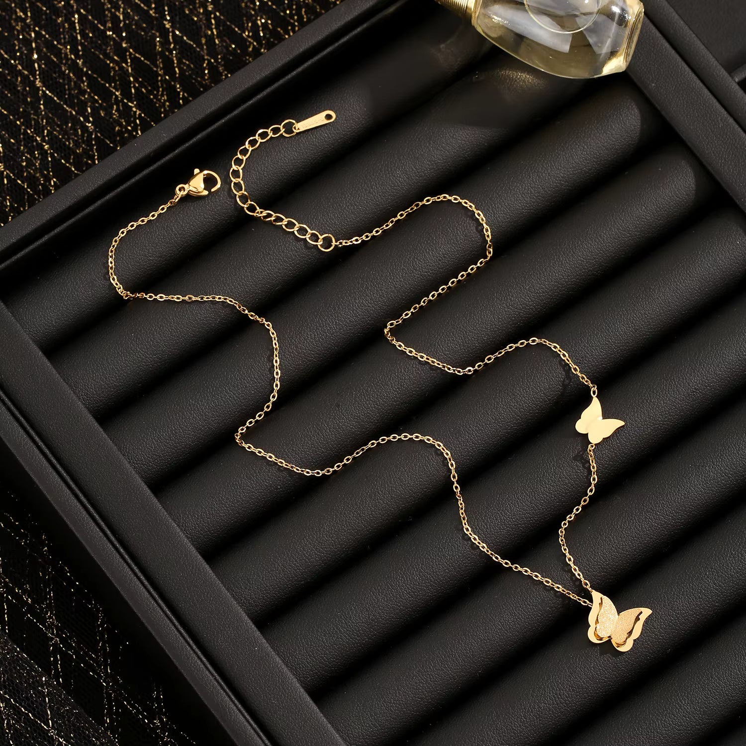 Gold Butterfly Necklace