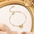 Gold Bow Bracelet