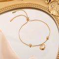 Gold Heart Bracelet